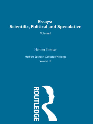 cover image of Herbert Spencer
